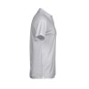 Polo stretch col v homme bio
