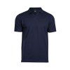 Polo stretch col v homme bio