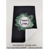 Serviette 30x50 cm personnalisée impression quadri - coton / polyester