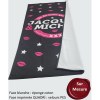 Drap de bain personnalisé 70x140 cm coton/polyester impression quadri par sublimation