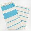Fouta de plage Calypso 100% coton OekoTex