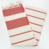 Fouta de plage Calypso 100% coton OekoTex