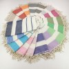 Fouta de plage Calypso 100% coton OekoTex