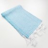 Fouta paréo de plage Navy 100% coton