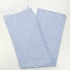 Fouta paréo de plage Navy 100% coton