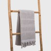 Serviette fouta de plage éponge