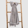 Serviette fouta de plage éponge