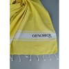 Serviette de plage fouta avec logo serigraphiée