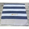 Serviette de plage fouta avec logo brodé