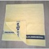 Serviette éponge avec logo tissé en liteau jacquard