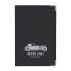 Porte-carte grise pvc mat (+Sérigraphie GO41)