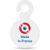 Porte-clés jeton en plastique bio-sourcé - france