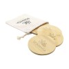Ensemble de 4 sous-verres (Ø 10 cm) en bambou fournis dans une pochette en coton pratique