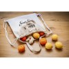 Sac à dos en 80% coton mêlé recyclé et 20% de polyester recyclé (180 g/m²)