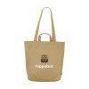 Sac à provision, robuste en toile 100% coton biologique tissé (280 g/m²)