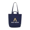 Sac à provision, robuste en toile 100% coton biologique tissé (280 g/m²)