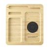 Walter Bamboo Single Dock 15W organisateur et chargeur