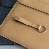 Recycled Leather Keyring porte-clés