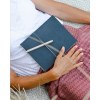 Recycled Leather Refillable Notebook A5 Bloc-note