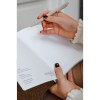 Recycled Leather Refillable Notebook A5 Bloc-note
