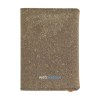Protège passeport fabriqué à partir de déchets de cuir recyclés (provenant de cuir italien) et de liants naturels