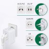 TOREBU - ADAPTATEUR UNIVERSEL DE VOYAGE - BLANC