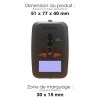 TOREBU - ADAPTATEUR UNIVERSEL DE VOYAGE - NOIR
