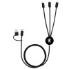 EKO - CABLE 5 EN 1 RECYCLÉ A CHARGE RAPIDE 20W POWER DELIVERY