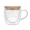 SION - Tasse double paroi en verre
