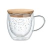 SION - Tasse double paroi en verre