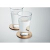 BAYIN SET - Lot de 6 sous-verres en bambou