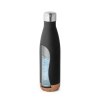 SOLBERG. Thermos 560mL en acier inox avec base en liège