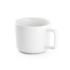 FANGIO. Tasse en céramique 230 mL avec couvercle et base en bambou