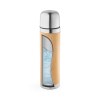 CEYLON. Thermos 450mL en bambou et acier inox