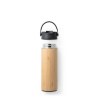 LAVER. Bouteille thermos 440mL en bambou, acier inox et PP