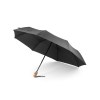 RIVER. Parapluie pliable en rPET à ouverture et fermeture automatiques