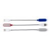 Liseuse USB en ABS et métal Lola