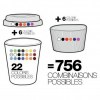 MUG cér. 280ml PARFAIT c.