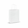 Sac papier anses torsadées 90g/m² 18x8x22cm