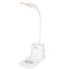 Lampe de bureau Bright et organiseur avec chargeur à induction