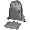 Sac pliable 7 L recyclé avec cordon de serrage Ash