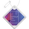 Petite attache réfléchissante en forme de diamant en PVC H-09 RFX™