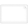 Attache réfléchissante RFX™ rectangulaire en TPU H-10 RFX™, petit modèle