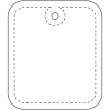 Attache réfléchissante rectangulaire en PVC H-20 RFX™, XXL