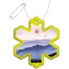 Attache réfléchissante en PVC en forme de flocon de neige H-10 RFX™