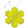 Attache réfléchissante en PVC en forme de flocon de neige H-10 RFX™