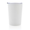 Tasse moderne en acier inoxydable recyclé RCS avec couvercle