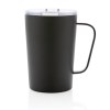 Tasse moderne en acier inoxydable recyclé RCS avec couvercle