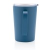 Tasse moderne en acier inoxydable recyclé RCS avec couvercle