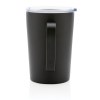 Tasse moderne en acier inoxydable recyclé RCS avec couvercle